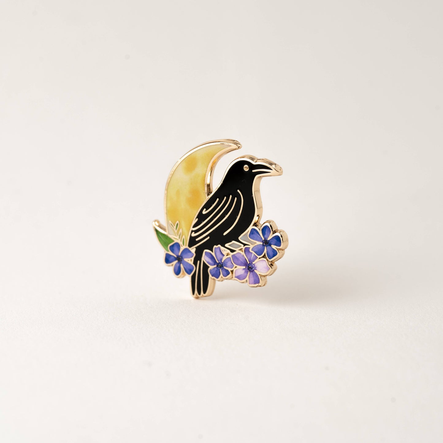 Raven Pin -  Goth Gifts, Edgar Allan Poe Literary Classic