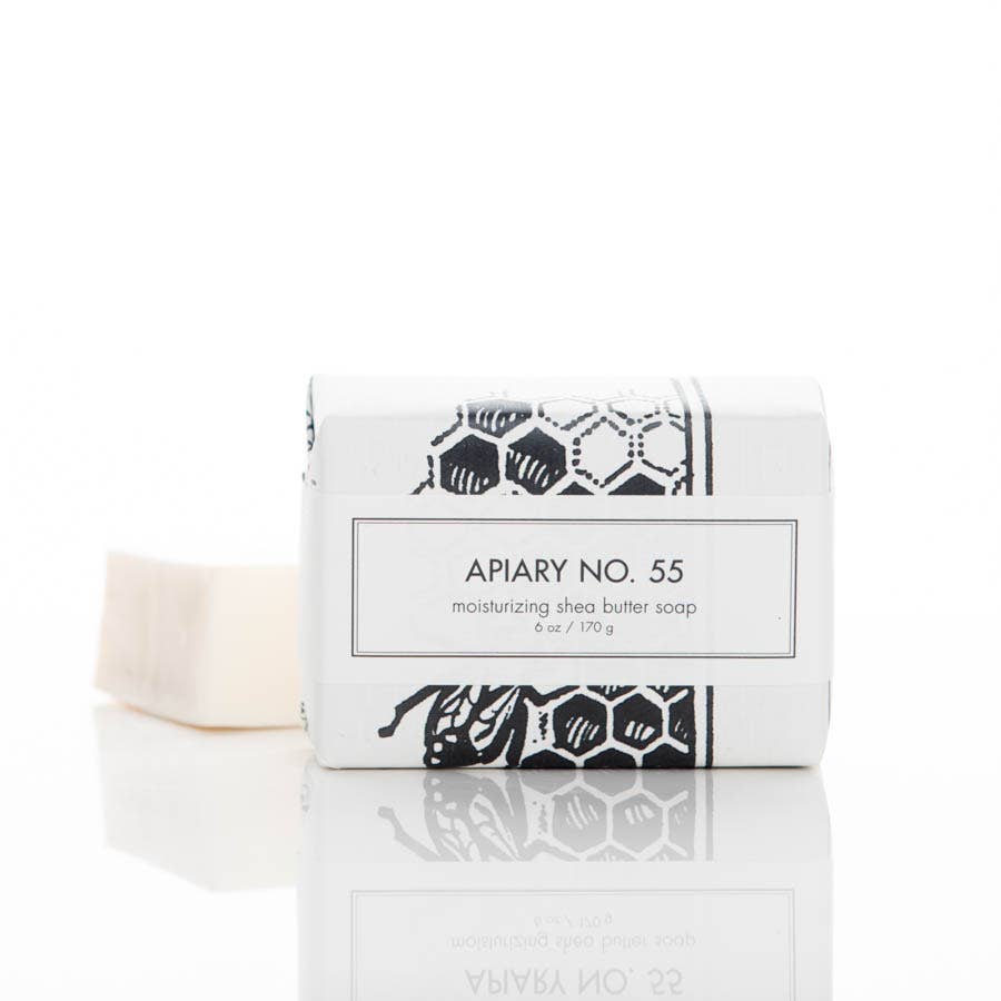 Apiary NO. 55 Shea Butter Soap - Bath Bar