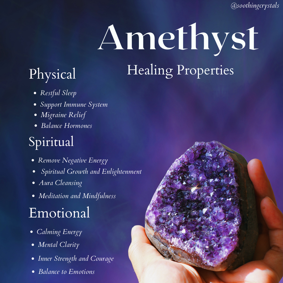 2inch Amethyst Hearts | Puffy Large Crystal Hearts