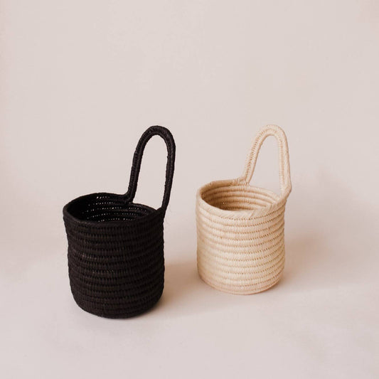 Woven Basket Natural Reed Material