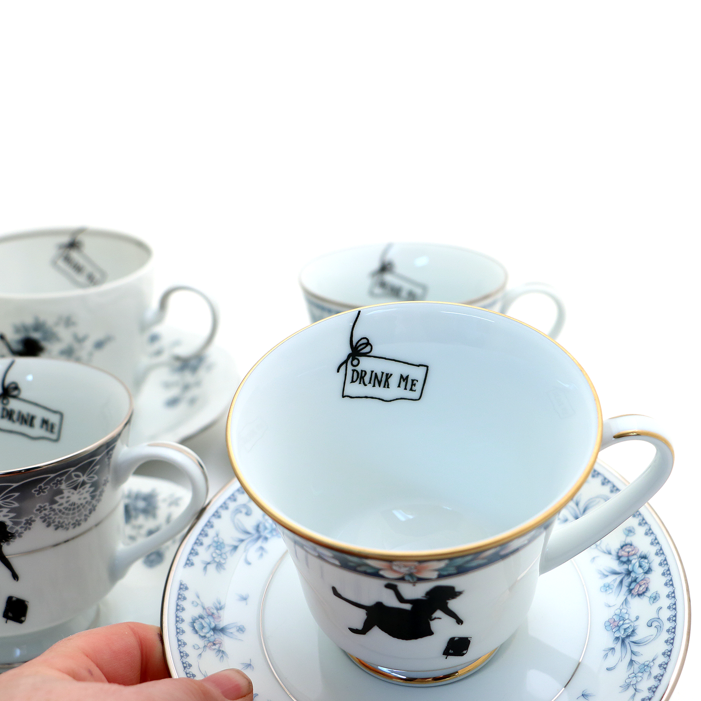 "Alice in Wonderland" Vintage Upcycled Teacup Program