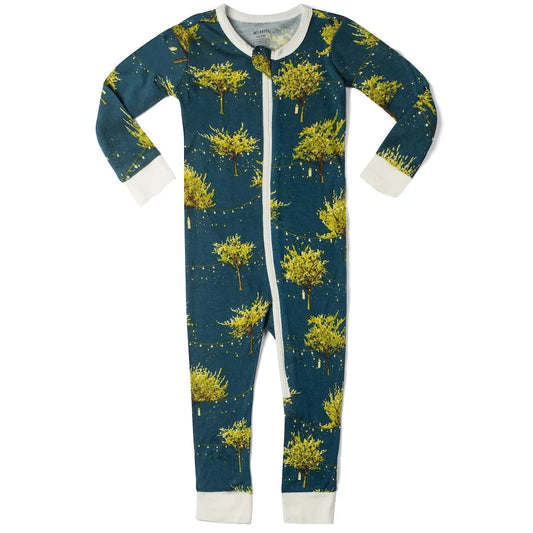 Firefly Bamboo Zipper Pajamas
