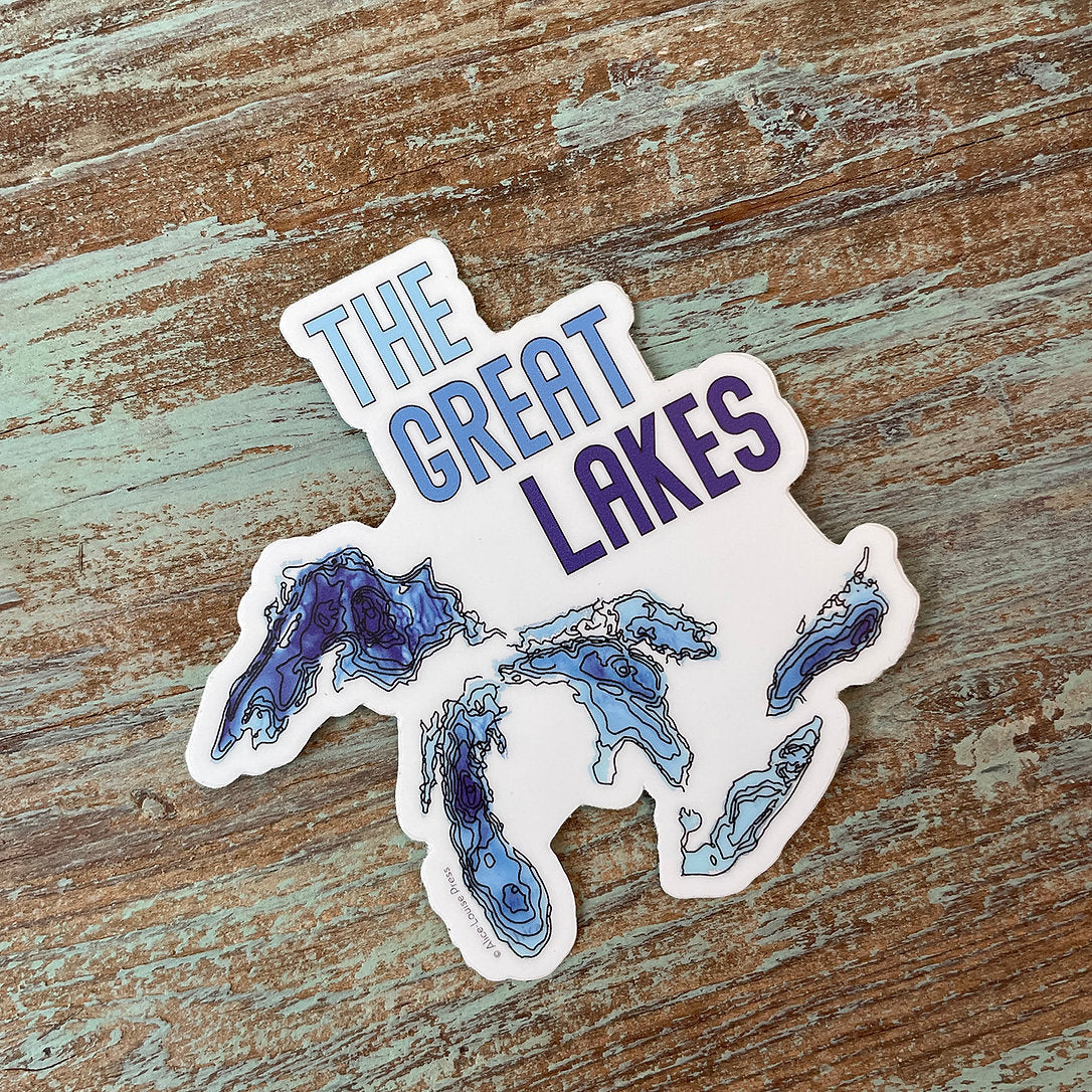 The Great Lakes Sticker