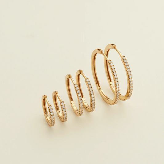 Hoops, Luxe 25MM, and 20mm
