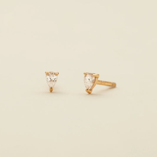 Pear Luxe Studs