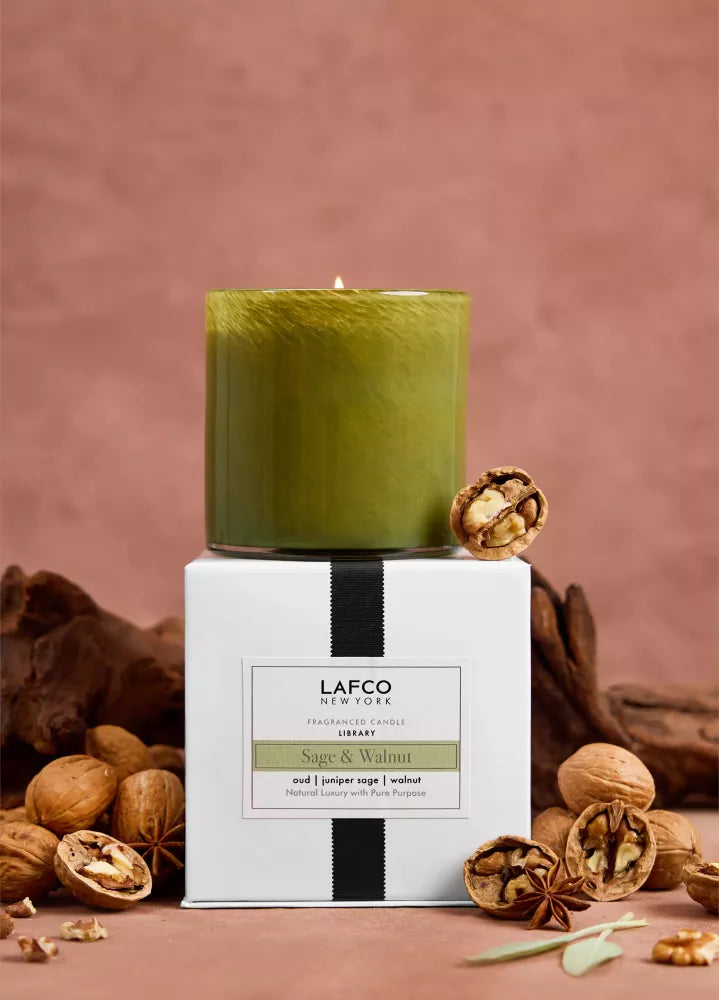 Sage & Walnut Library Candle