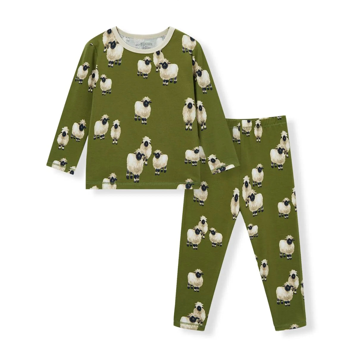 Stretch LS Two Piece Pajama Set