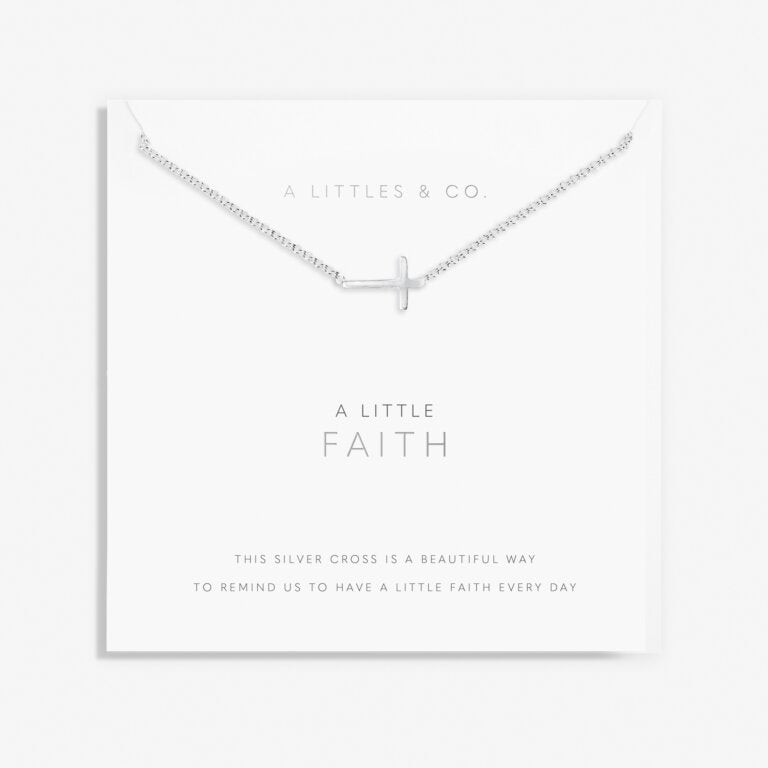 Faith Necklace Gold or Silver