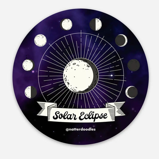 Solar Eclipse Sticker