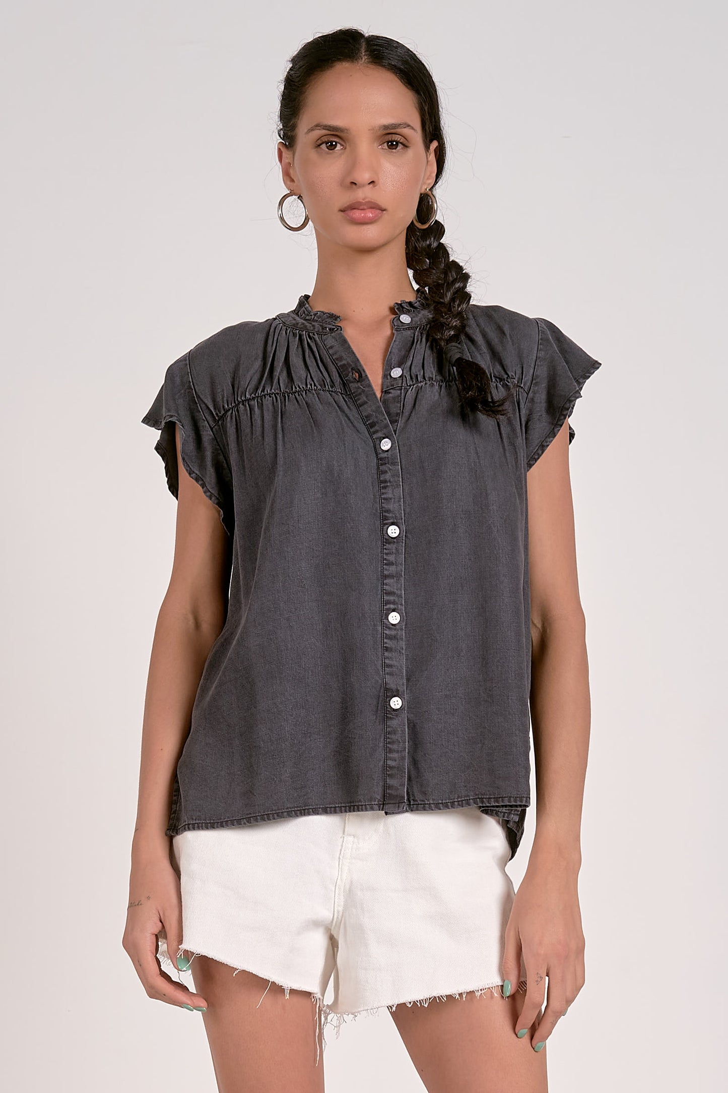 Swing Short Sleeve Top