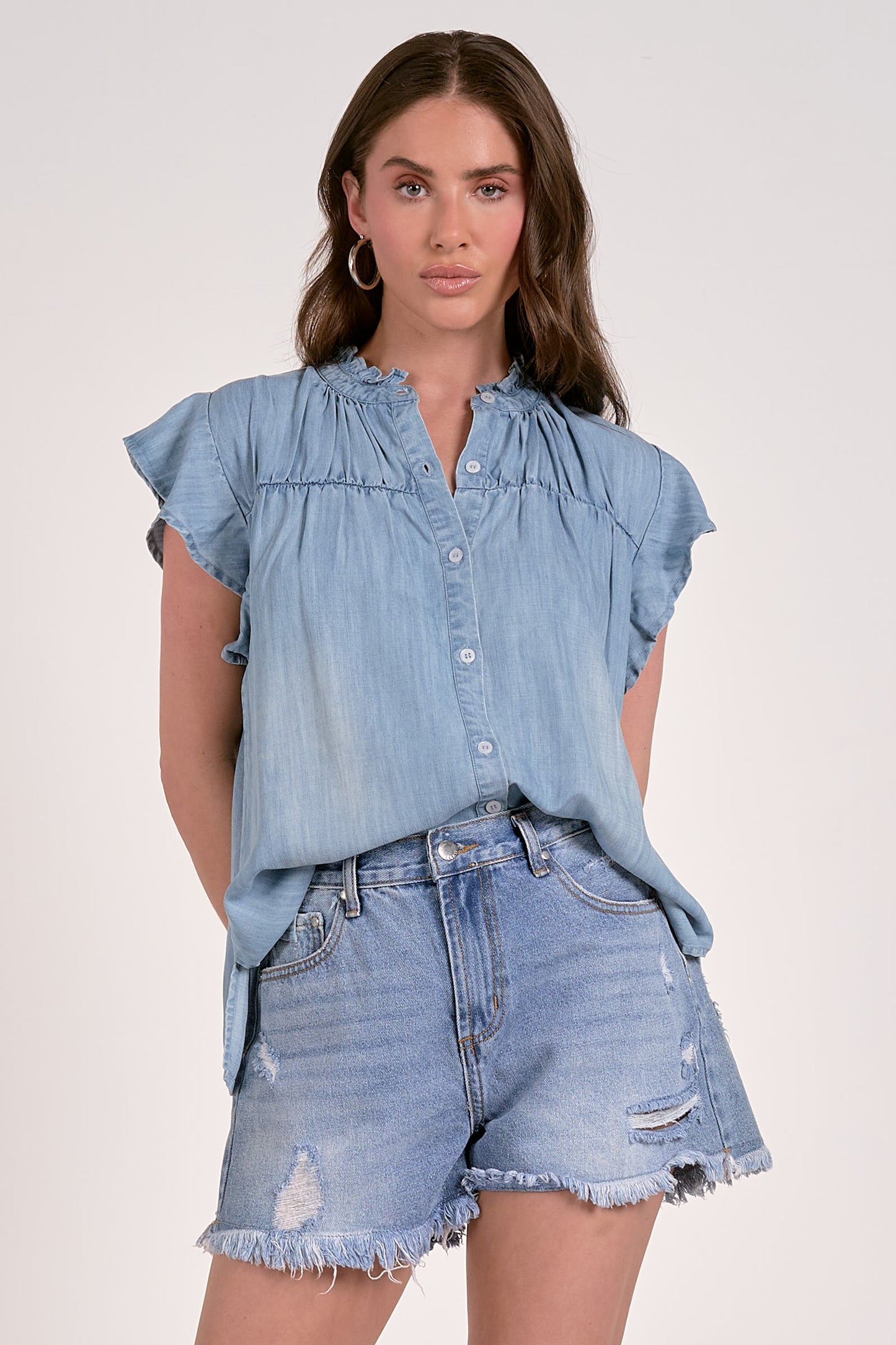 Swing Short Sleeve Top