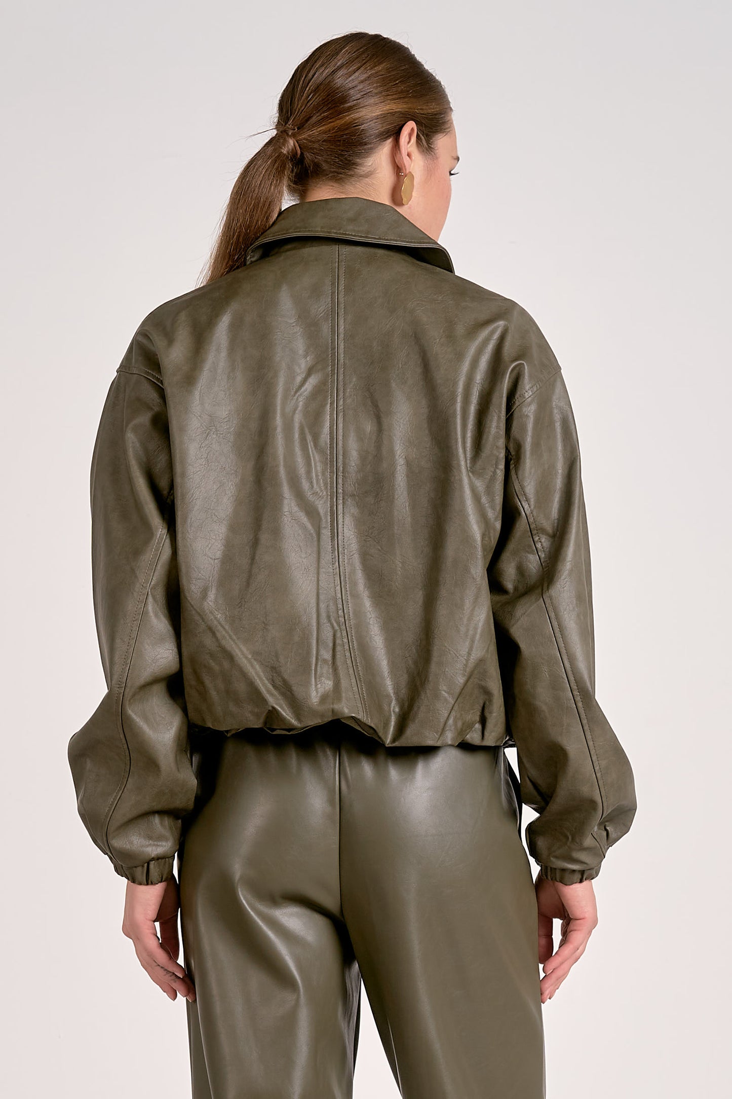 Pine Leather Jacket