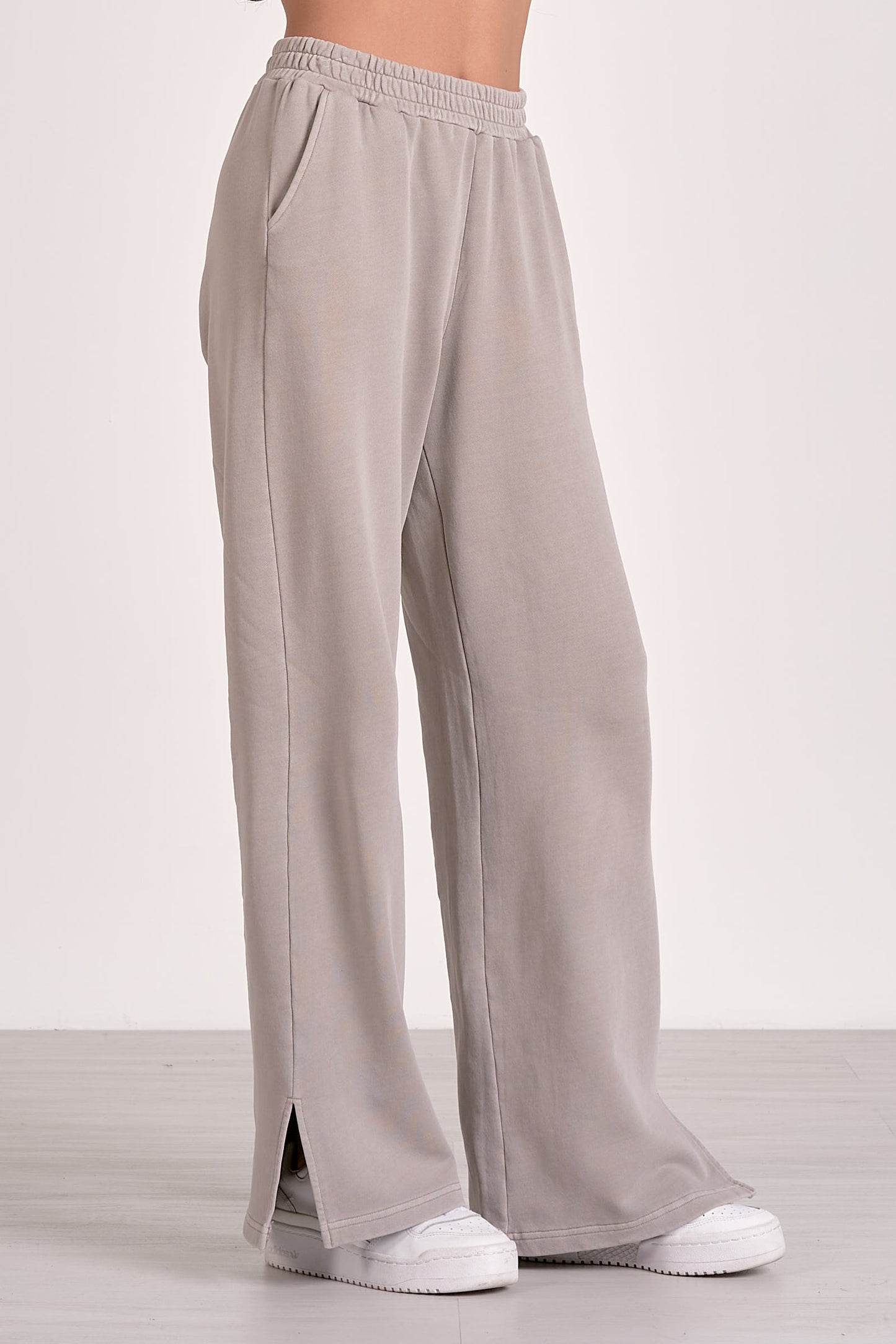 Chic Drawstring Wideleg Sweatpant