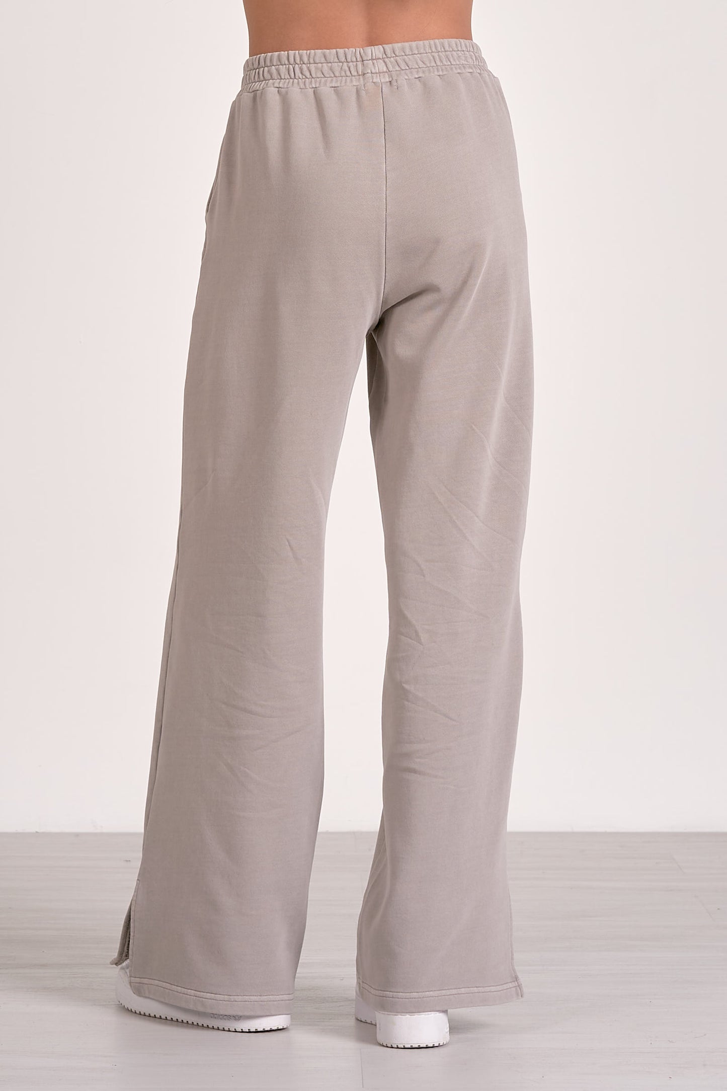 Chic Drawstring Wideleg Sweatpant