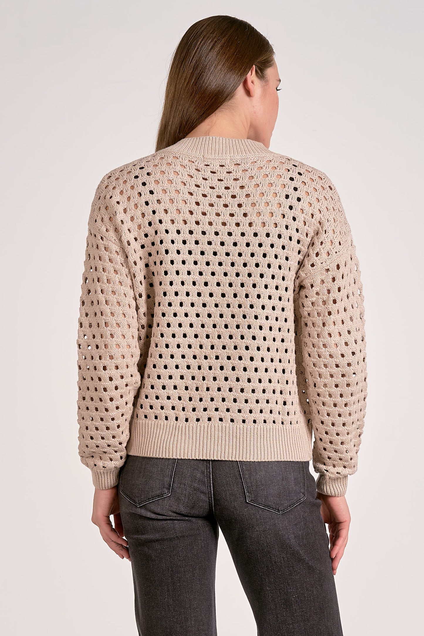 Sweater Cardigan Zip Up