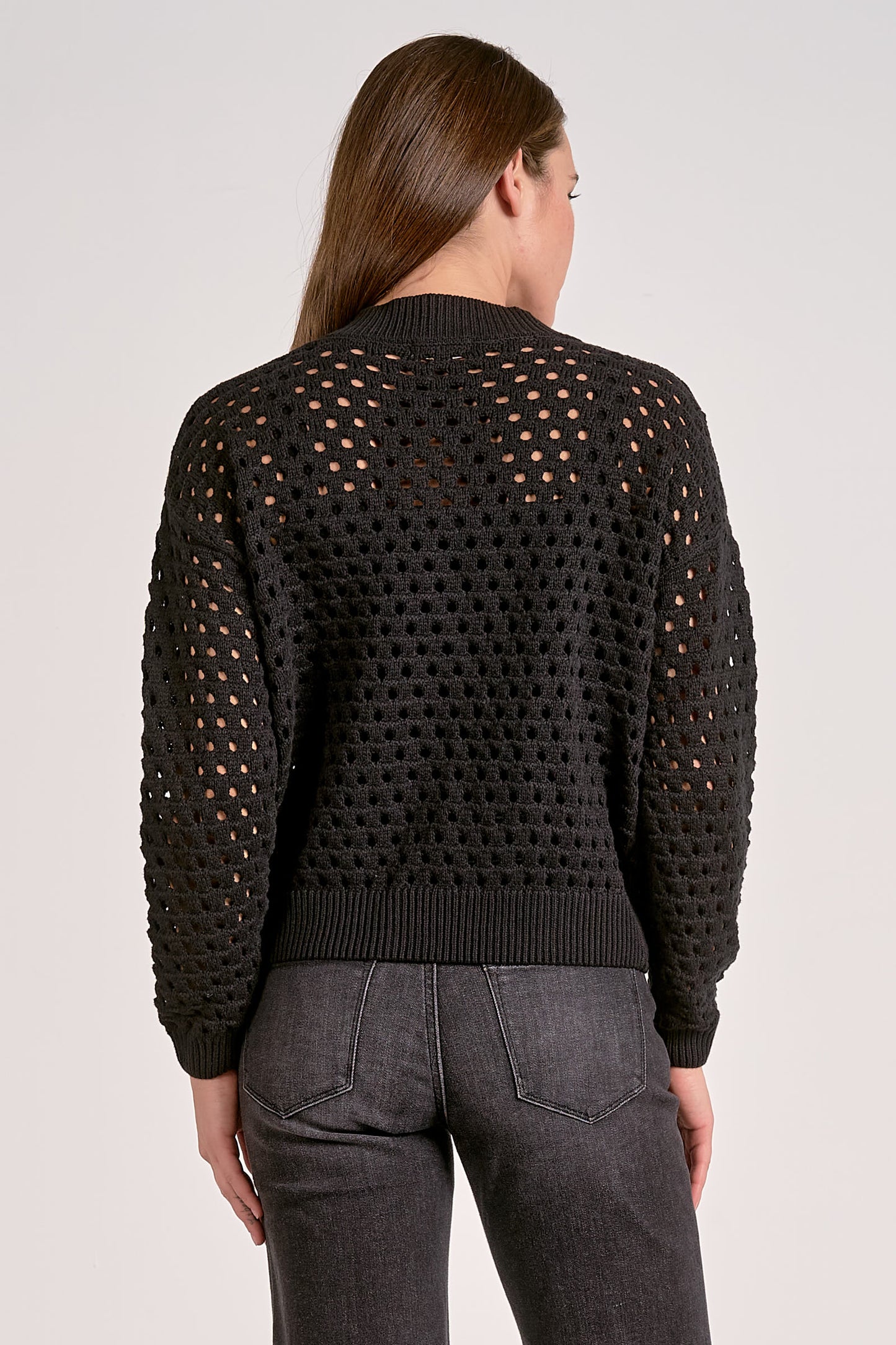 Sweater Cardigan Zip Up