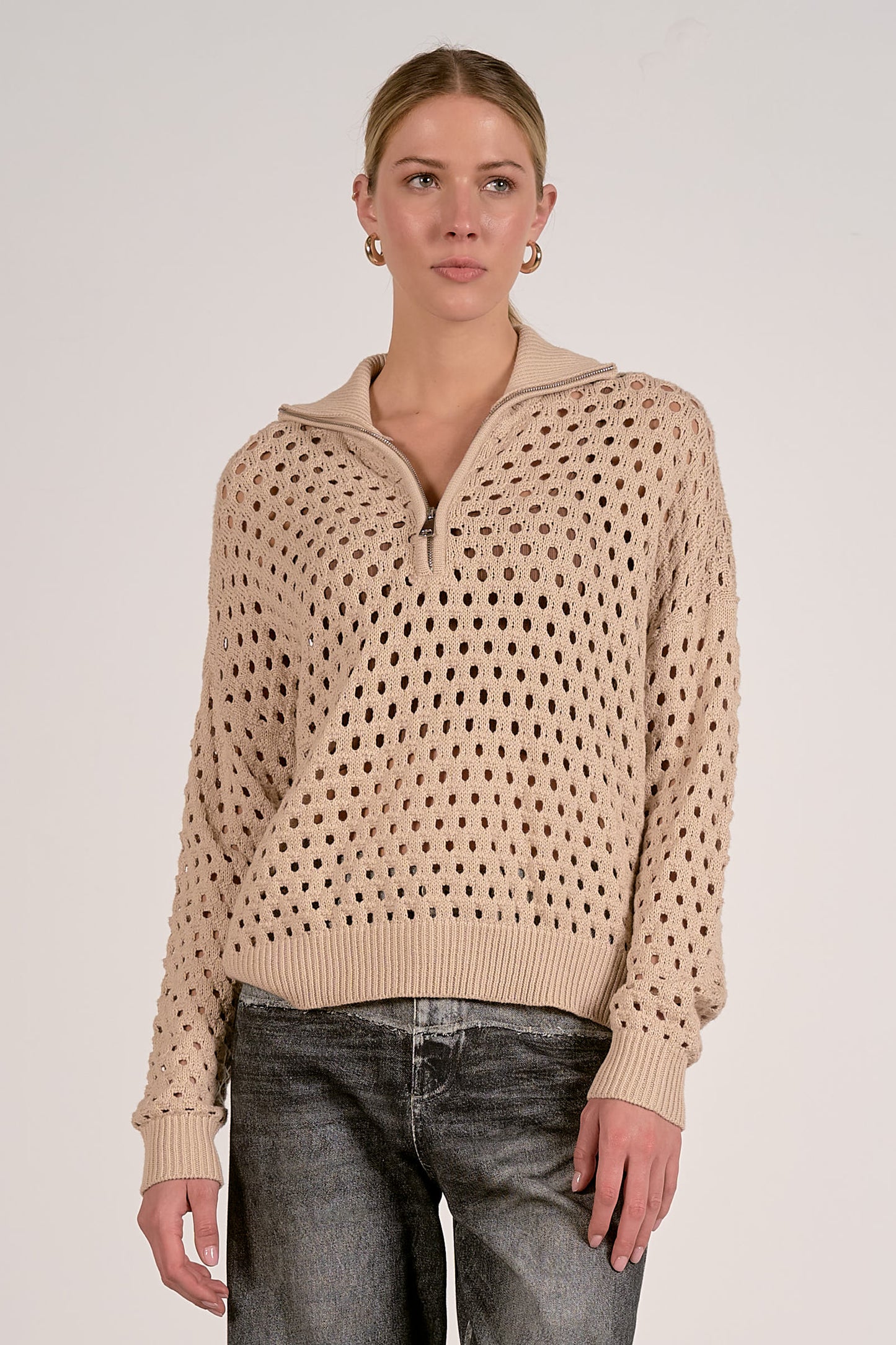 Elan Favorite Sweater 1/2 Zip