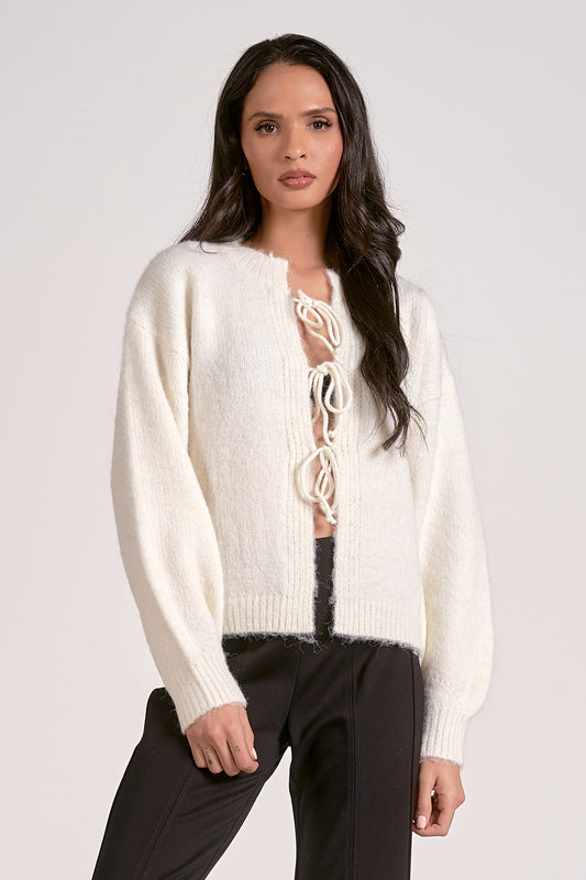 Tie Front Elan Sweater