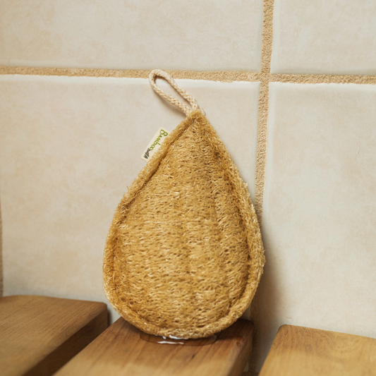 Large Teardrop Exfoliating Loofah