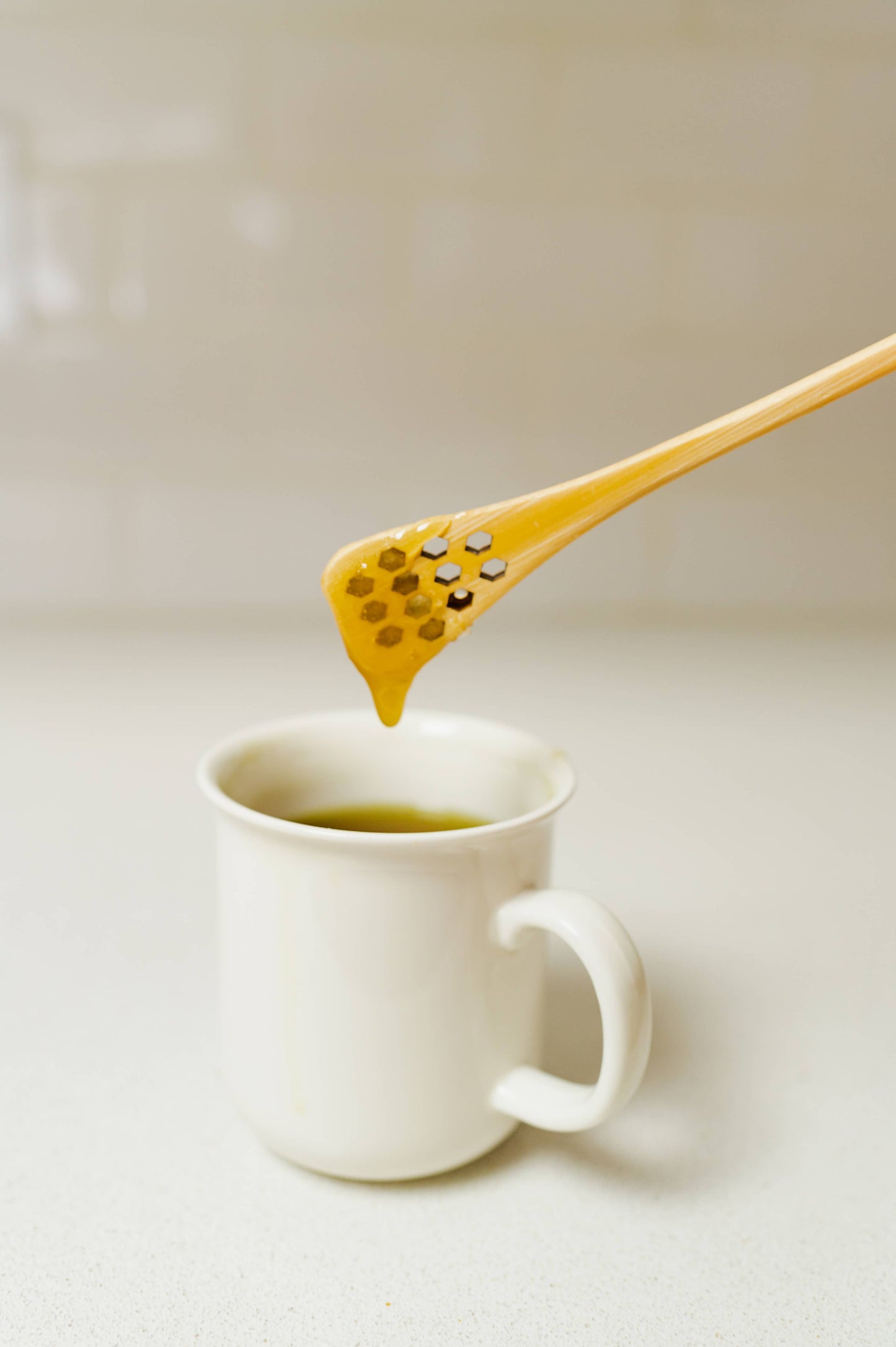 Bamboo Honey Dipper Spoon