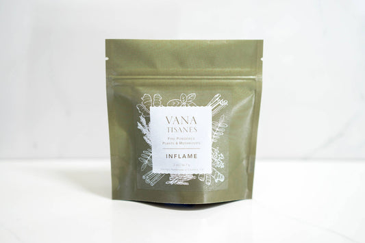 Inflame | Fine Plant & Mushroom Powder from Vana Tisanes
