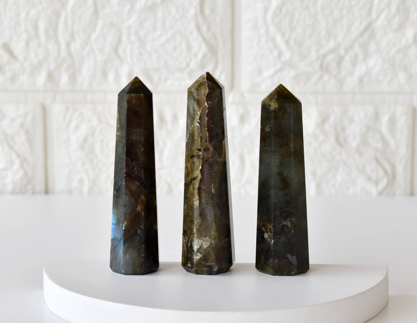 Labradorite Tower Point(Intuition & Spiritual Enlightenment)