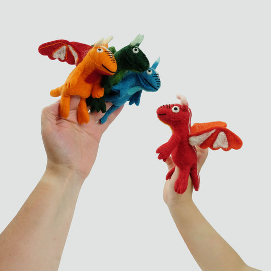 Dragon Finger Puppets
