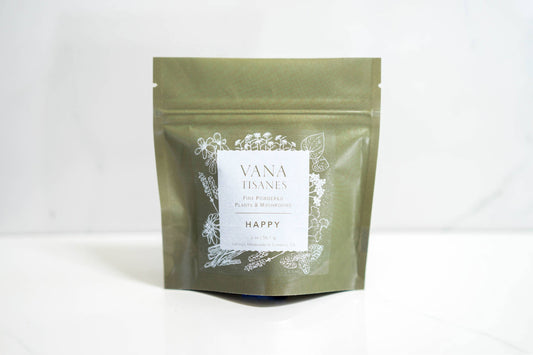 Happy | Fine Plant & Mushroom Powder from Vana Tisanes