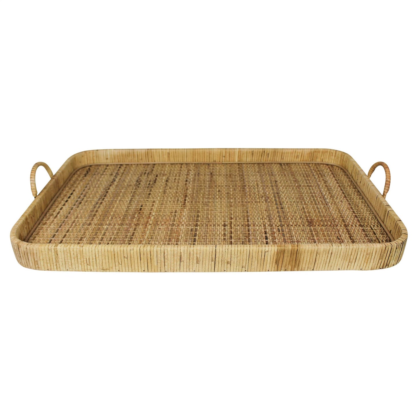 Cayman Grand Tray, Ratan - Rectangle