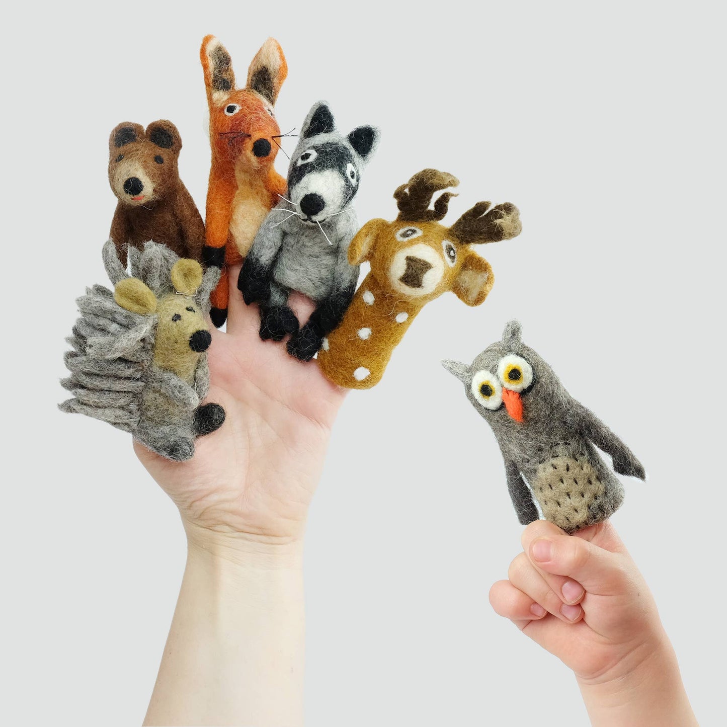 Forest Friends Finger Puppets