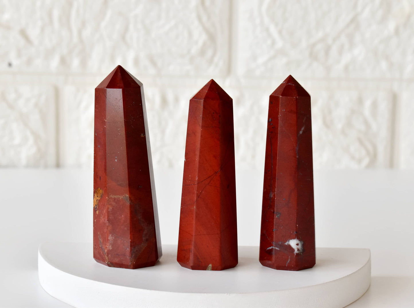 Red Jasper Tower Point (Tranquility and Sense of Grounding)