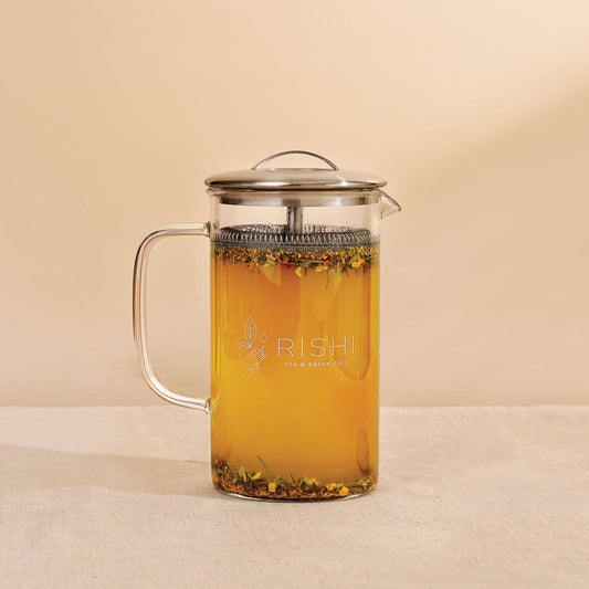 Simple Brew Borosilicate Glass Teapot for Loose Tea (600mL)